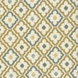 Carousel Teal Curtain Fabric - Roll 2