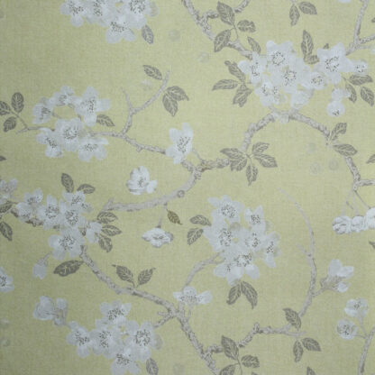 2.6 Metres of Clovelly Lemon Curtain Fabric