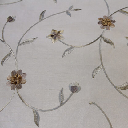Karnata Beige Curtain Fabric