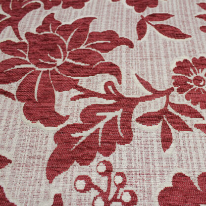 Monarch Red Upholstery Fabric