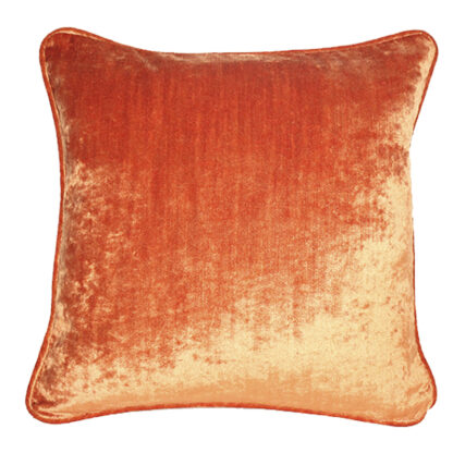 Pastiche Slub Burnt Orange Scatter Cushion