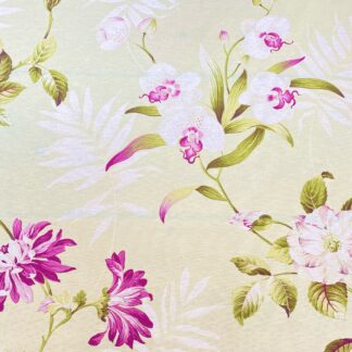 Enchanted Garden Apple Curtain Fabric - Roll 2